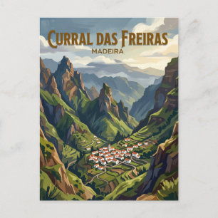 Curral das Freiras Portugal Postcard