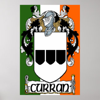 Curran Coat of Arms Print