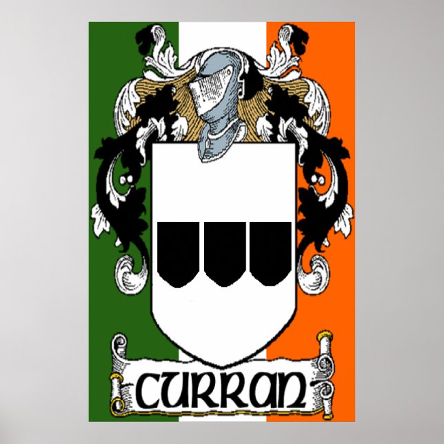 Curran Coat of Arms Print (Front)