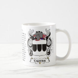 Curran Family Coat of Arms Mug