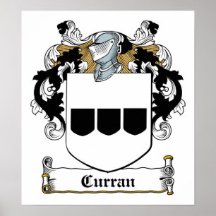 Curran Family Crest Poster