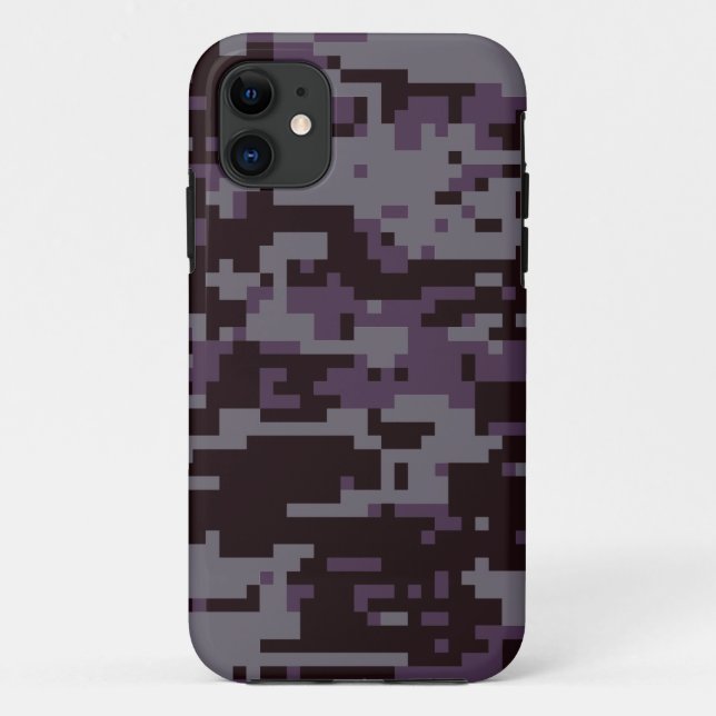 Currant Digital Camo Pattern Case-Mate iPhone Case (Back)