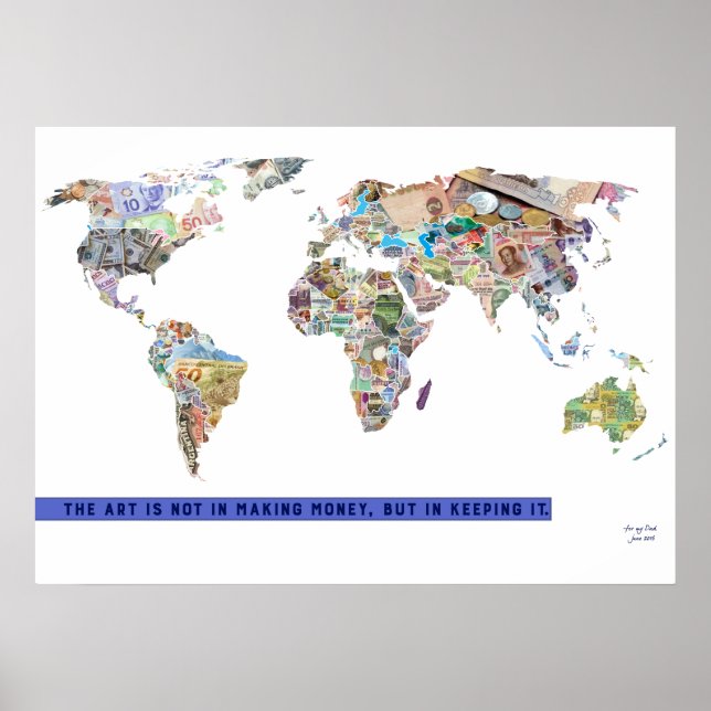 Currency By Country Poster (Front)