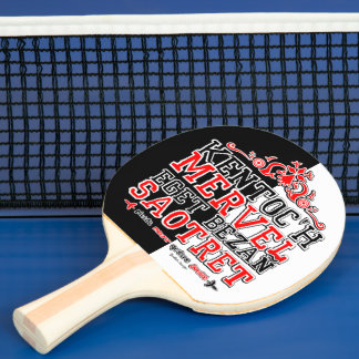 Currency of Brittany Ping Pong Paddle