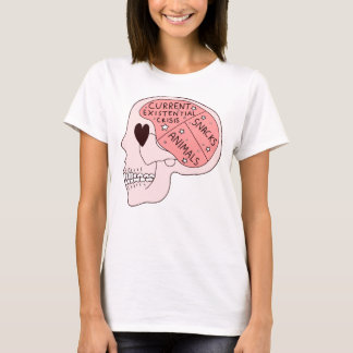 Current Existential Crisis Snacks Animals T-Shirt
