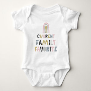 Current Family Favourite Rainbow Baby Bodysuit