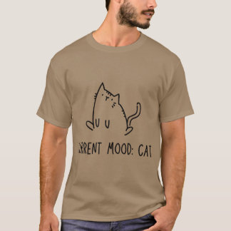 Current Mood Cute Cat friends T-Shirt