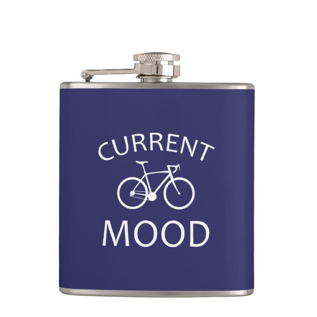 Current Mood Cycling Hip Flask (Front)