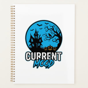 Current Mood Halloween Vintage Engraving Vector_1 Planner