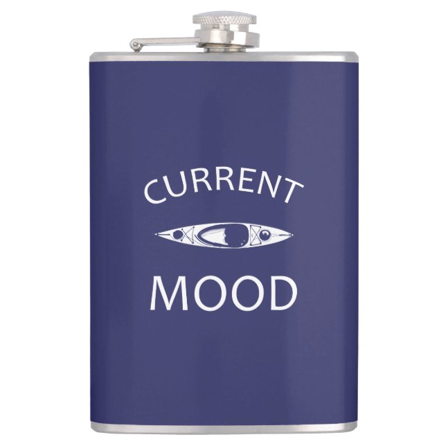 Current Mood Kayaking Hip Flask (Front)