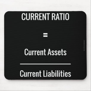 "Current Ratio" Mouse Mat