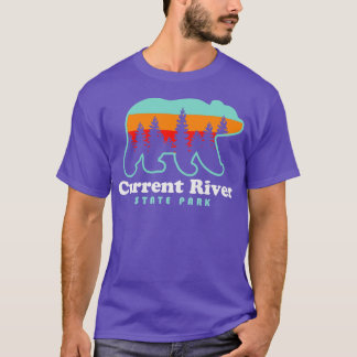 Current River State Park Missouri Bear Retro Vinta T-Shirt