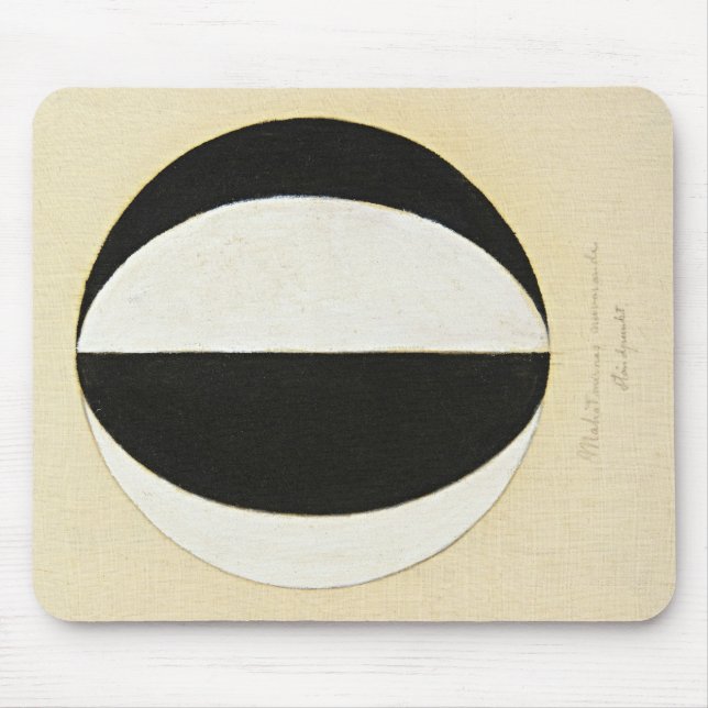 Current Standpoint of Mahatmas by Hilma af Klint  Mouse Mat (Front)