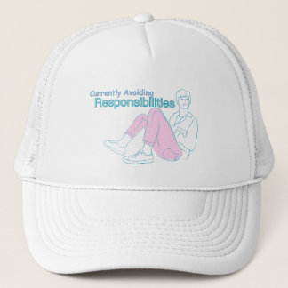 Currently Avoiding Responsibilities | Funny Minima Trucker Hat