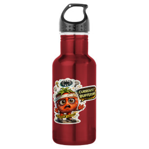 Currently Buffering Funny Retro Introvert Graphic 532 Ml Water Bottle