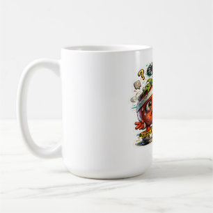 Currently Buffering Funny Retro Introvert Graphic Coffee Mug