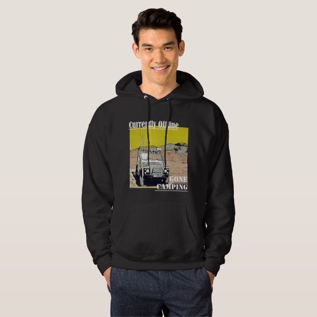 Currently Offline Gone Camping Hoodie (Front Full)