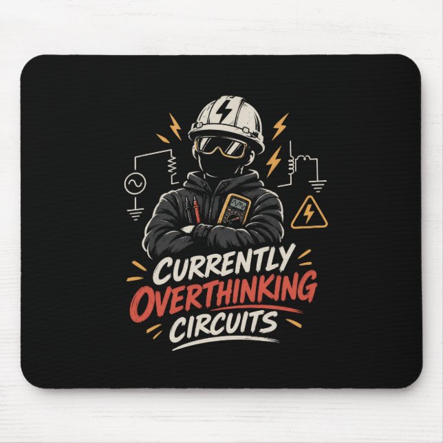 Currently Overthinking Circuits - Electrical Mouse Mat (Front)
