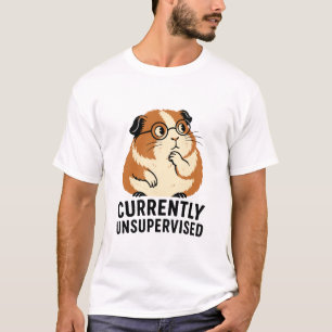 Currently Unsupervised Pig T-Shirt