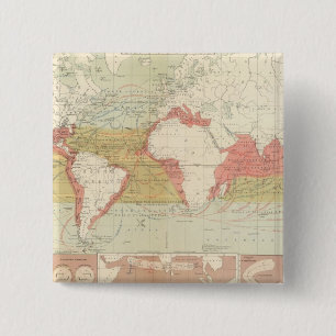 Currents of air 15 cm square badge