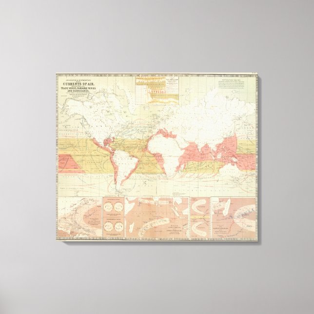 Currents of air canvas print (Front)