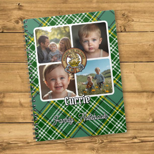 Currie Family Photo Collage Notebook