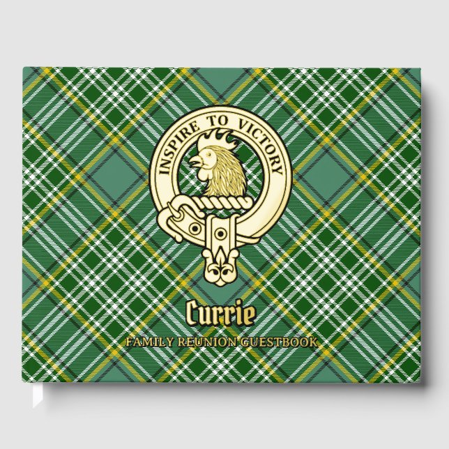 Currie Family Reunion Guest Book (Front)