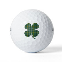 Currie Plaid Shamrock Golf Balls