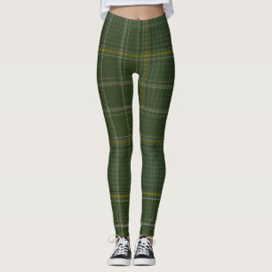 Currie Tartan Clan Plaid Leggings