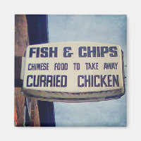 Curried Chicken  - Radcliffe takeaway Magnet