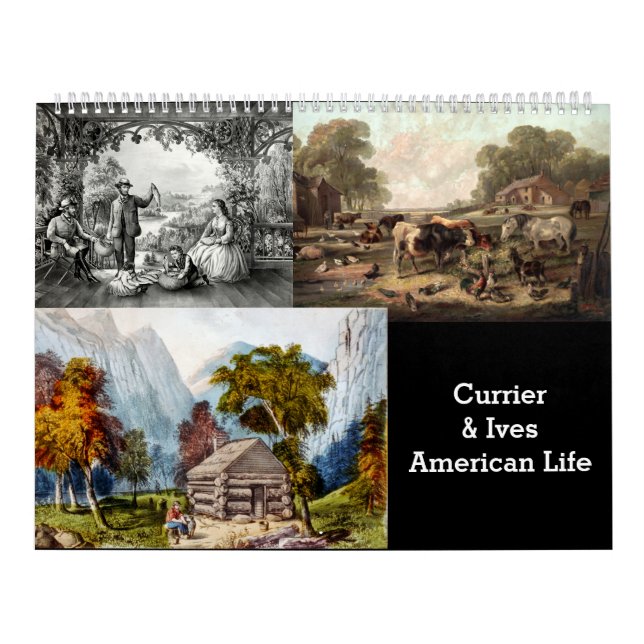 Currier & Ives - American Life Calendar (Cover)