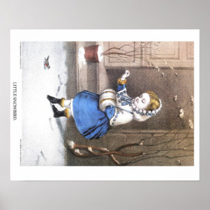 Currier & Ives Lithograph: Little Snowbird Poster
