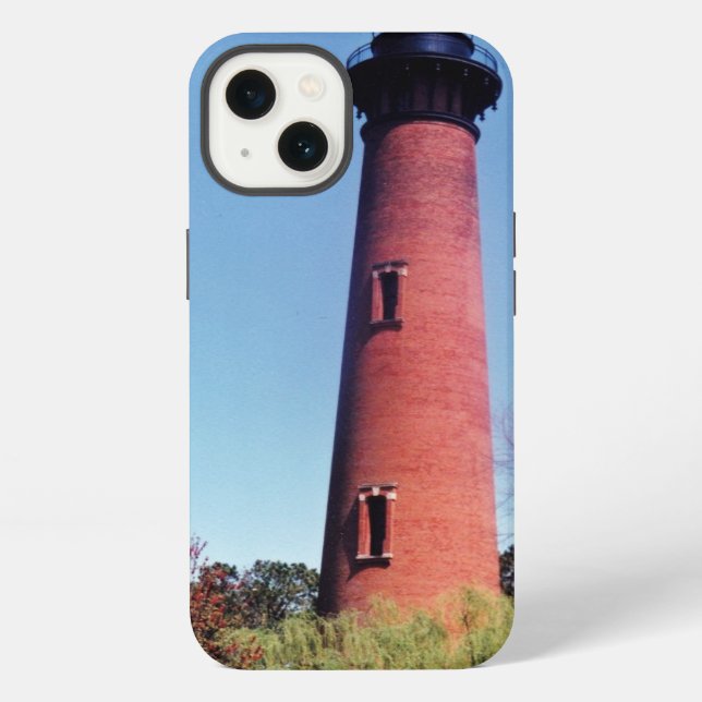 Currituck Lighthouse iPhone Case (Back)