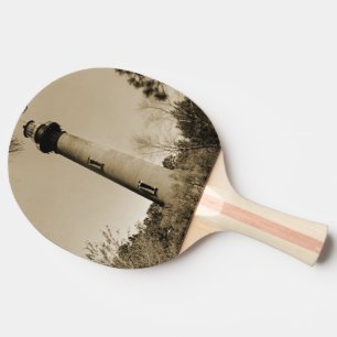 Currituck Lighthouse Ping Pong Paddle