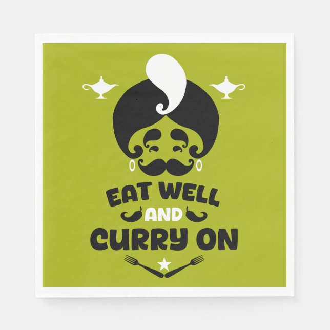 Curry Chefs Napkin (Front)