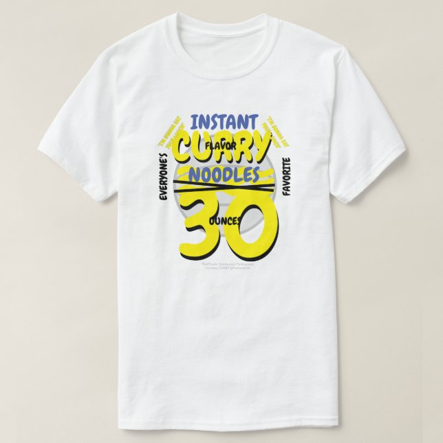 Curry Flavoued Instant Noodles 30 oz T-Shirt (Design Front)