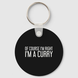 Curry Gift Funny Surname Family Tree Birthday Key Ring