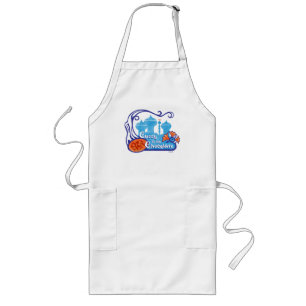 'Curry is my Chocolate' Apron in Aqua