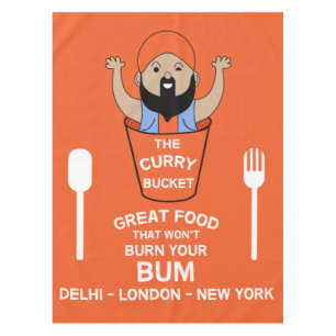 Curry Lover   Indian Cousin   Corry Cook   Foodies Tablecloth