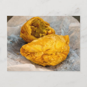 Curry puff postcard