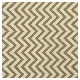 Curry Spice Moods Chevrons Fabric
