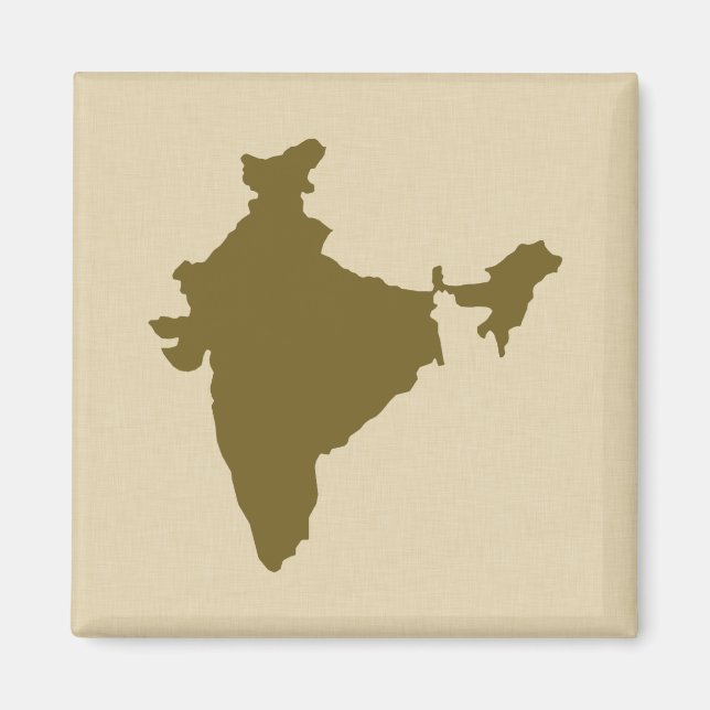 Curry Spice Moods India Magnet (Front)