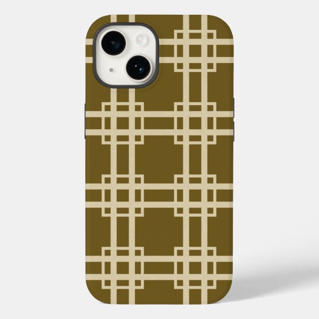 Curry Spice Moods Lattice Case-Mate iPhone Case (Back)
