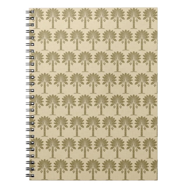 Curry Spice Moods Palm Notebook (Front)