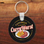 Currywurst Retro Sausage Vintage French Fries Key Ring<br><div class="desc">Currywurst for Street Food Foodies Design Vintage Souvenir for Chef and Foodies. Currywurst Retro sausage with curry sauce and fries as a souvenir for food in Germany. Currywurst fast food lifestyle for hobby cooks and french fries friends. Gourmet currywurst with french fries for chef vintage design souvenir. Currywurst Retro Foodie...</div>