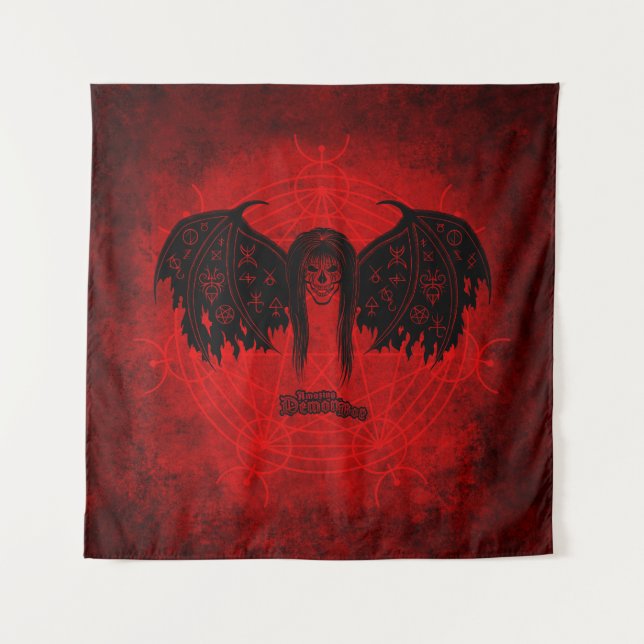 Curse of the Demon Amazing Demon Boy Tapestry (Front)