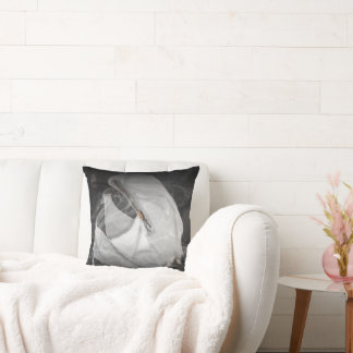 Cursed by Beauty Throw Pillow