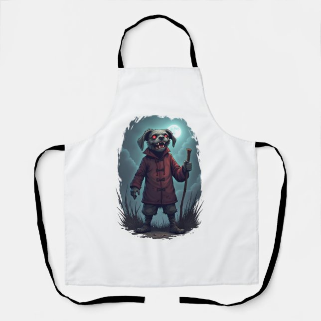 Cursed Collie Crawl Apron (Front)