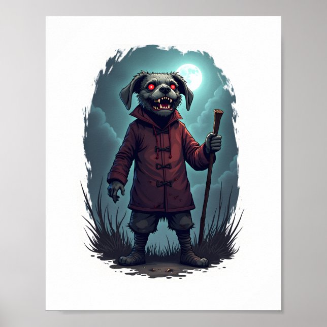 Cursed Collie Crawl Poster (Front)