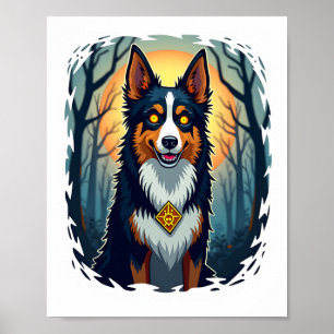 Cursed Collie Crawl Poster